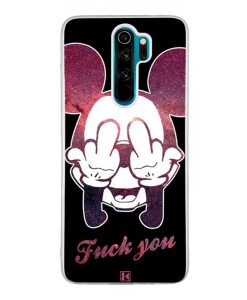 Coque Xiaomi Redmi Note 8 Pro – Mickey Fuck You