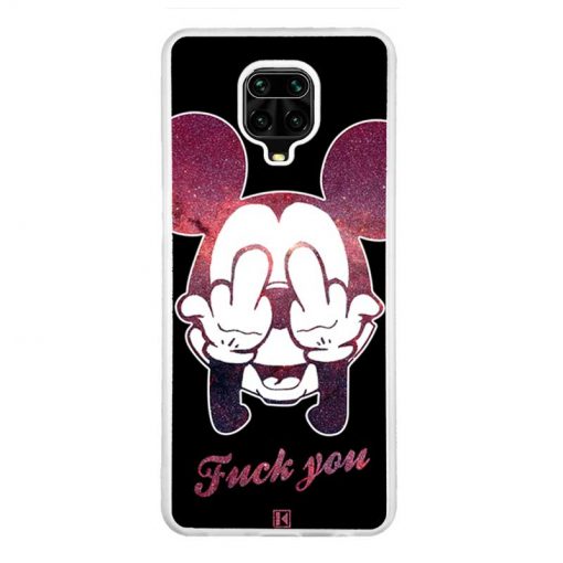 Coque Xiaomi Redmi Note 9 Pro / Note 9 Pro Max – Mickey Fuck You