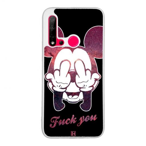 Coque Huawei P20 Lite 2019 – Mickey Fuck You