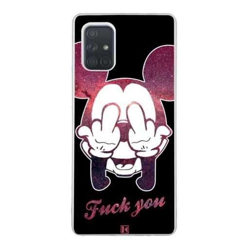 Coque Galaxy A71 5G – Mickey Fuck You