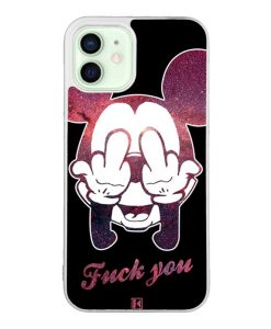 Coque iPhone 12 / 12 Pro – Mickey Fuck You