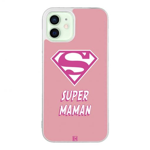 Coque iPhone 12 / 12 Pro – Super Maman