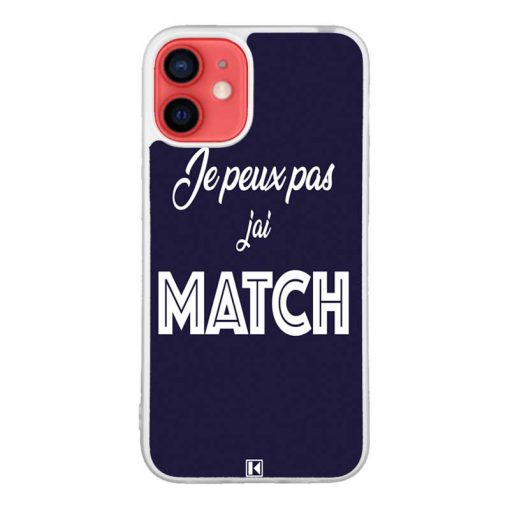 Coque iPhone 12 Mini – Je peux pas j'ai Match