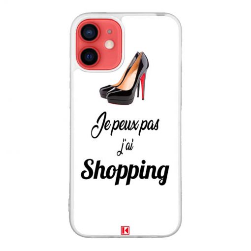 Coque iPhone 12 Mini – Je peux pas j'ai Shopping