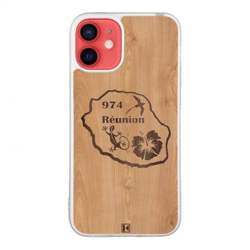 Coque iPhone 12 Mini – Réunion 974