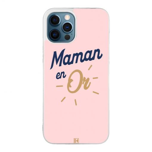 Coque iPhone 12 Pro Max – Maman en Or