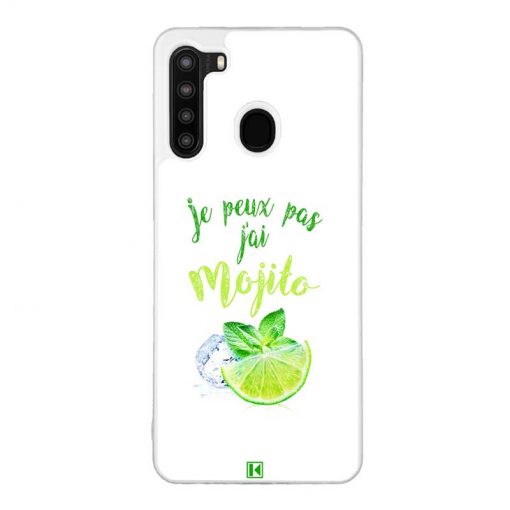 Coque Galaxy A21 – Je peux pas j'ai Mojito