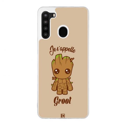 Coque Galaxy A21 – Je s'appelle Groot