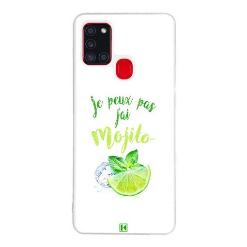 Coque Galaxy A21s – Je peux pas j'ai Mojito
