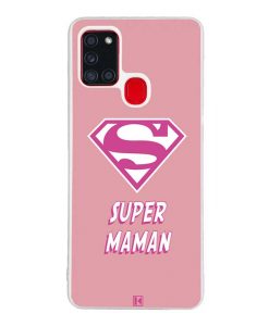 Coque Galaxy A21s – Super Maman