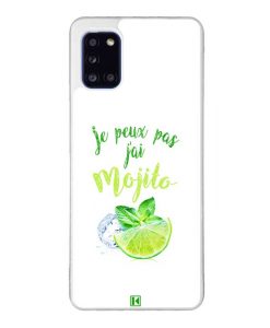 Coque Galaxy A31 – Je peux pas j'ai Mojito