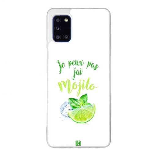 Coque Galaxy A31 – Je peux pas j'ai Mojito