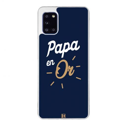 Coque Galaxy A31 – Papa en Or