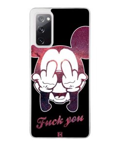 Coque Galaxy S20 FE – Mickey Fuck You