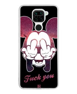 Coque Xiaomi Redmi Note 9 – Mickey Fuck You