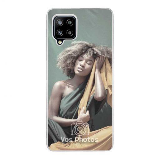 theklips-coque-pour-samsung-galaxy-a42-5g-personnalisee-contour-souple-transparent
