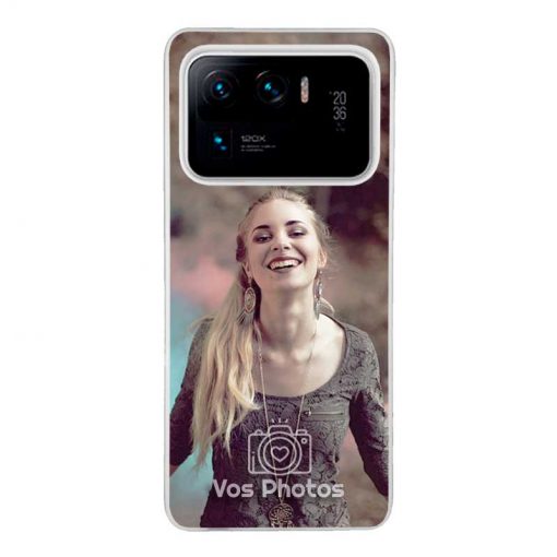 theklips-coque-personnalisee-pour-xiaomi-mi-11-ultra-contour-souple-transparent