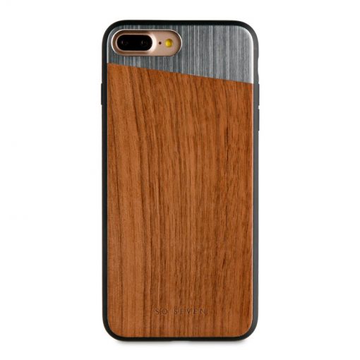 theklips-coque-iphone-7-plus-iphone-8-plus-so-seven-metal-argent-et-bois