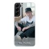 theklips-coque-pour-samsung-galaxy-s22-plus-personnalisee-contour-souple-transparent