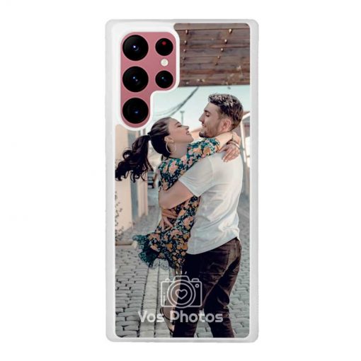 theklips-coque-pour-samsung-galaxy-s22-ultra-personnalisee-contour-souple-transparent