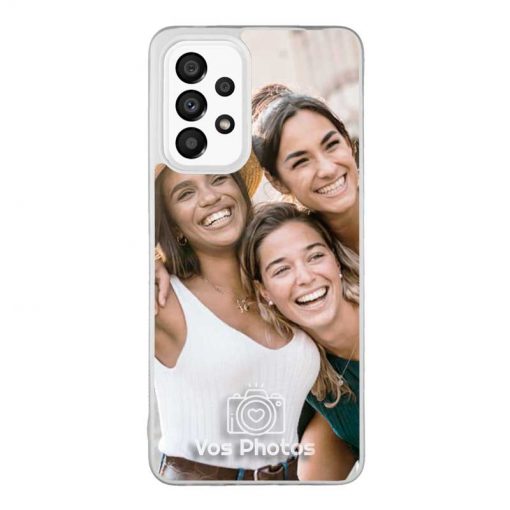 theklips-coque-pour-samsung-galaxy-a33-5g-personnalisee-contour-souple-transparent