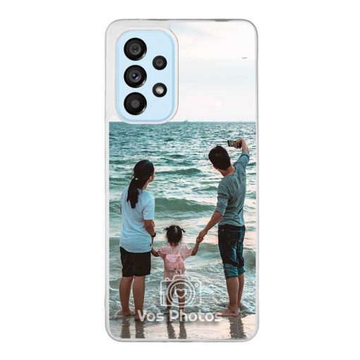 theklips-coque-pour-samsung-galaxy-a53-5g-personnalisee-contour-souple-transparent