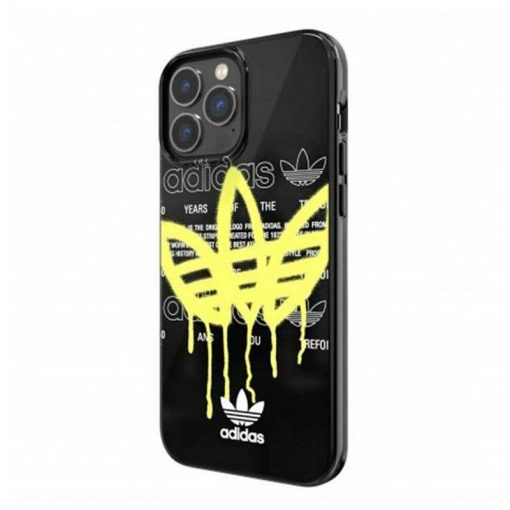 theklips-coque-iphone-13-pro-adidas-graffiti-jaune-2