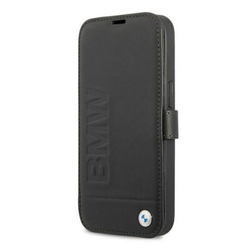 theklips-etui-iphone-13-bmw-cuir-signature-noir