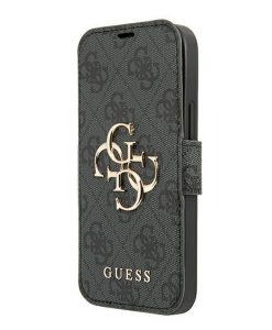 theklips-etui-iphone-13-guess-motif-4g-gris-2