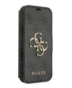 theklips-etui-iphone-13-guess-motif-4g-gris-3