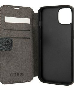 theklips-etui-iphone-13-guess-motif-4g-gris-5