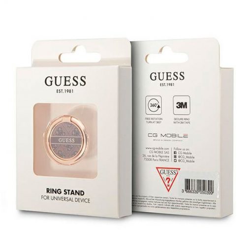 theklips-ring-stand-guess-logo-marron-2