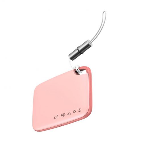 theklips-porte-cles-tracker-baseus-t2-rose-2