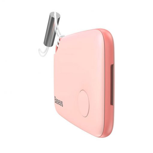theklips-porte-cles-tracker-baseus-t2-rose-3