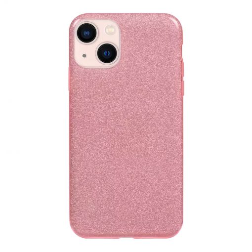 theklips-coque-iphone-13-mini-iphone-13-iphone-14-iphone-14-plus-glitter-shield-rose