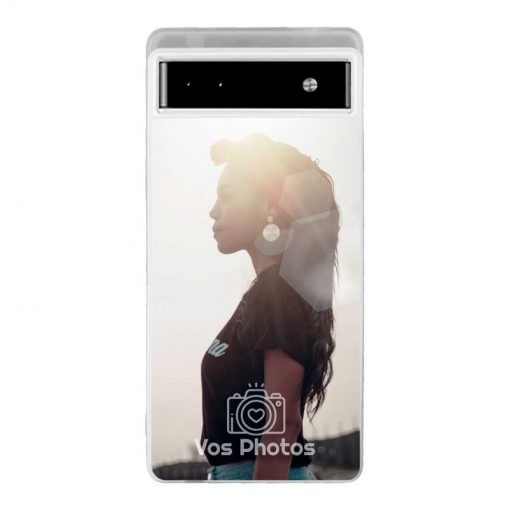 theklips-coque-personnalisee-pour-google-pixel-6a-contour-souple-transparent