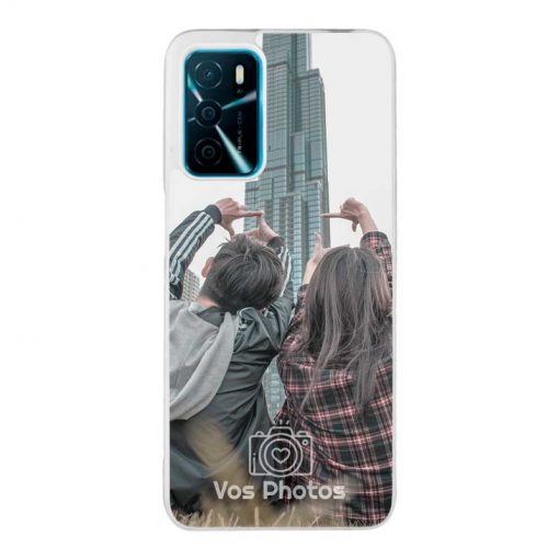 theklips-coque-personnalisee-pour-oppo-a16-a16s-contour-souple-transparent