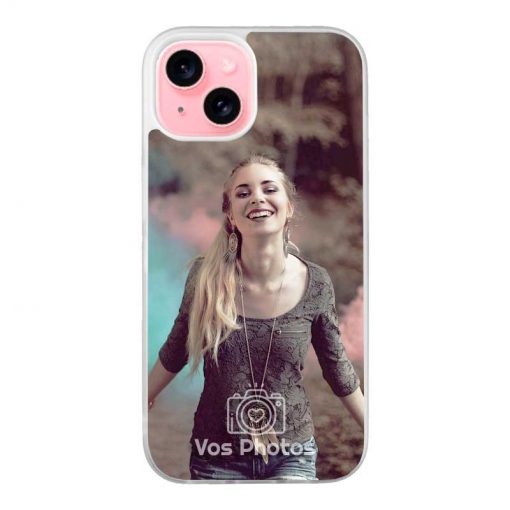 theklips-coque-pour-iphone-15-personnalisee-contour-souple-transparent