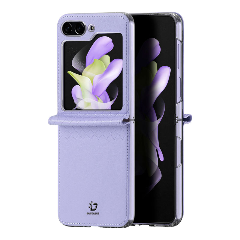 theklips-etui-samsung-galaxy-z-flip-5-dux-ducis-bril-violet theklips-etui-samsung-galaxy-z-flip-5-dux-ducis-bril-violet