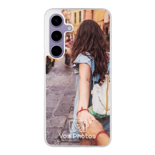 theklips-coque-pour-samsung-galaxy-s24-personnalisee-contour-souple-transparent