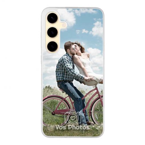 theklips-coque-pour-samsung-galaxy-s24-plus-personnalisee-contour-souple-transparent