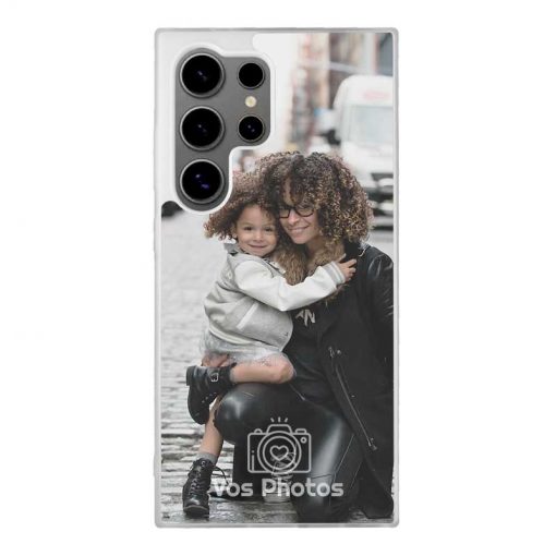 theklips-coque-pour-samsung-galaxy-s24-ultra-personnalisee-contour-souple-transparent
