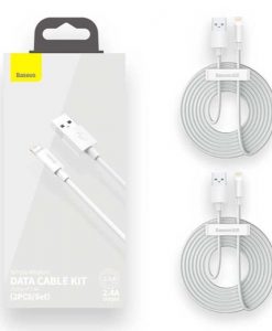 theklips-pack-2-cable-usb-vers-lightning-baseus-blanc-3