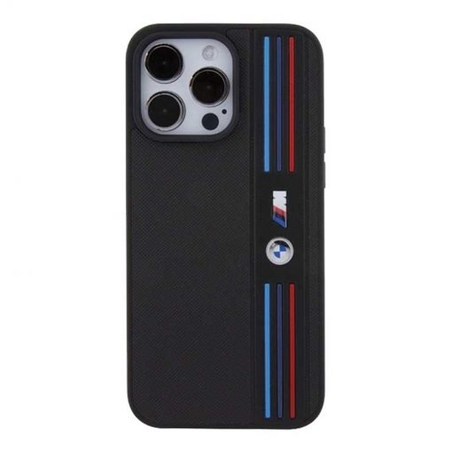 theklips-coque-iphone-15-pro-max-bmw-tricolor-m-noir