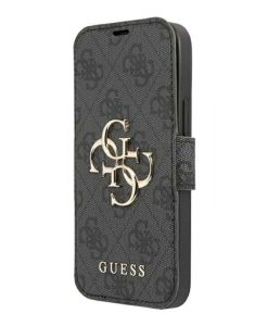 theklips-etui-iphone-13-pro-guess-motif-4g-gris-2