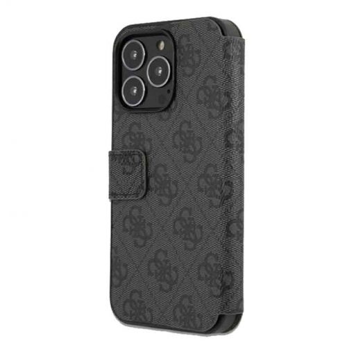 theklips-etui-iphone-13-pro-guess-motif-4g-gris-4