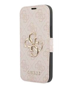 theklips-etui-iphone-13-pro-guess-motif-4g-rose-2