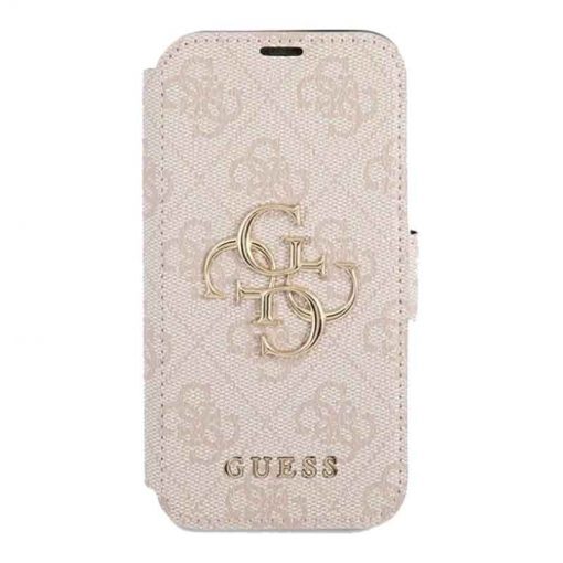 theklips-etui-iphone-13-pro-guess-motif-4g-rose