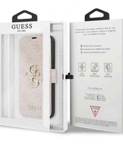 theklips-etui-iphone-13-pro-guess-motif-4g-rose-7
