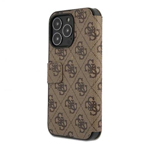 theklips-etui-iphone-13-pro-max-guess-motif-4-g-marron-4